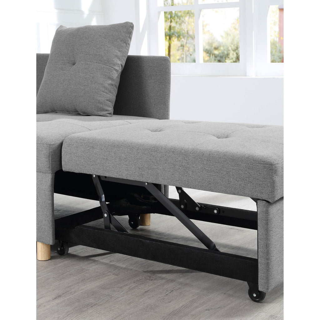 Canapé-lit convertible 4 en 1 avec dossier réglable