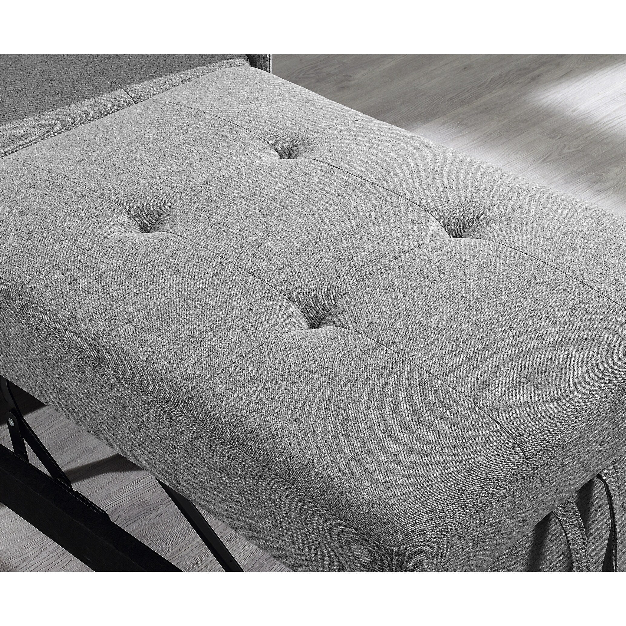 Canapé-lit convertible 4 en 1 avec dossier réglable