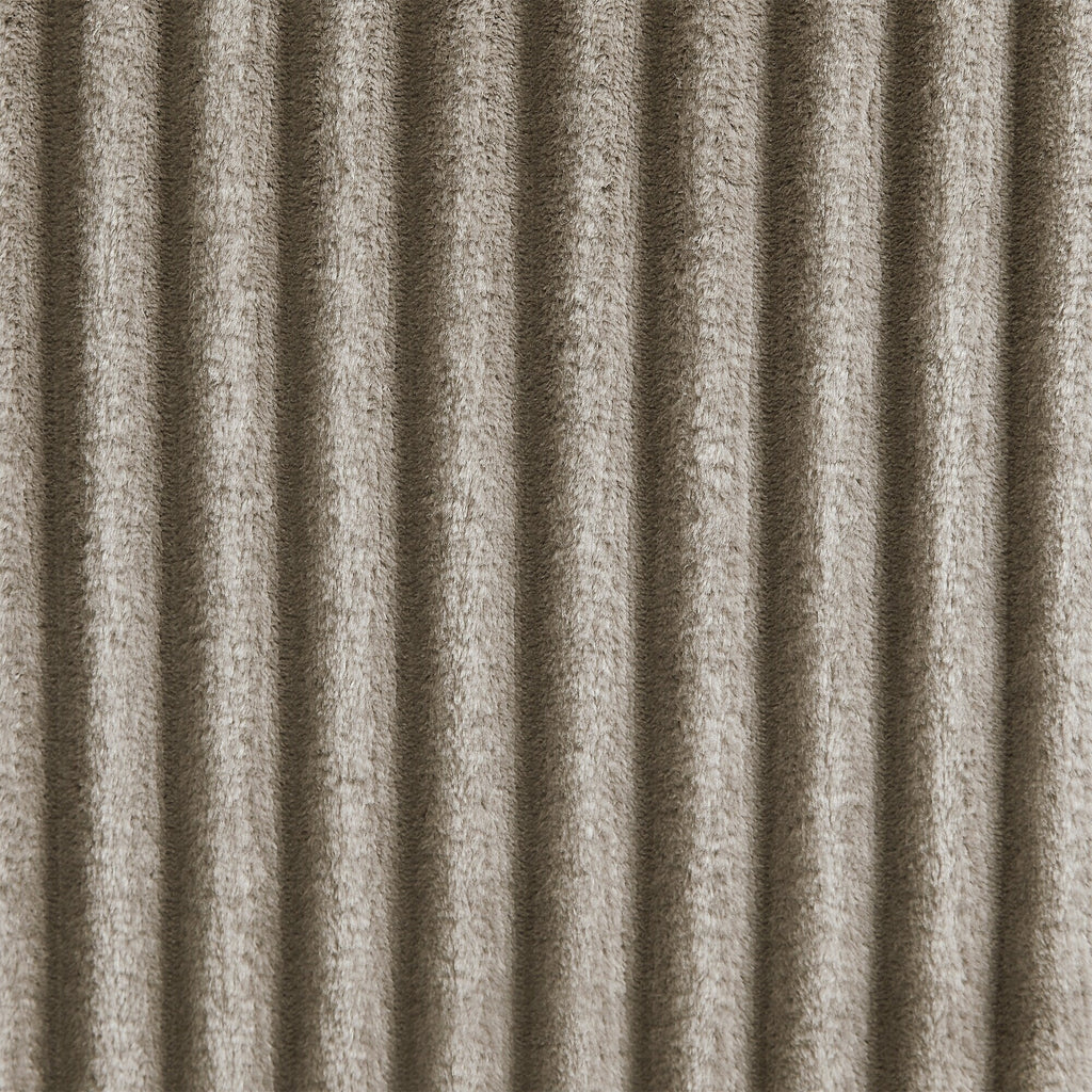 Canapé 4 places en velours côtelé 133 cm, canapé moderne avec ports USB, accoudoirs de rangement dissimulés et porte-gobelets rabattables pour le salon