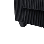 Canapé 4 places en velours côtelé