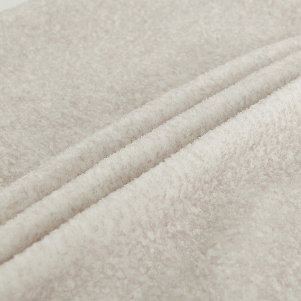 Canapé 4 places avec coussins d'assise en éponge pure et repose-pieds amovible comprenant 3 coussins décoratifs