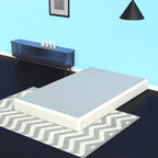 Sommier/sommier de 4,5 et 8 pouces, assemblage simple et facile, structure en bois robuste et durable pour soulager la pression