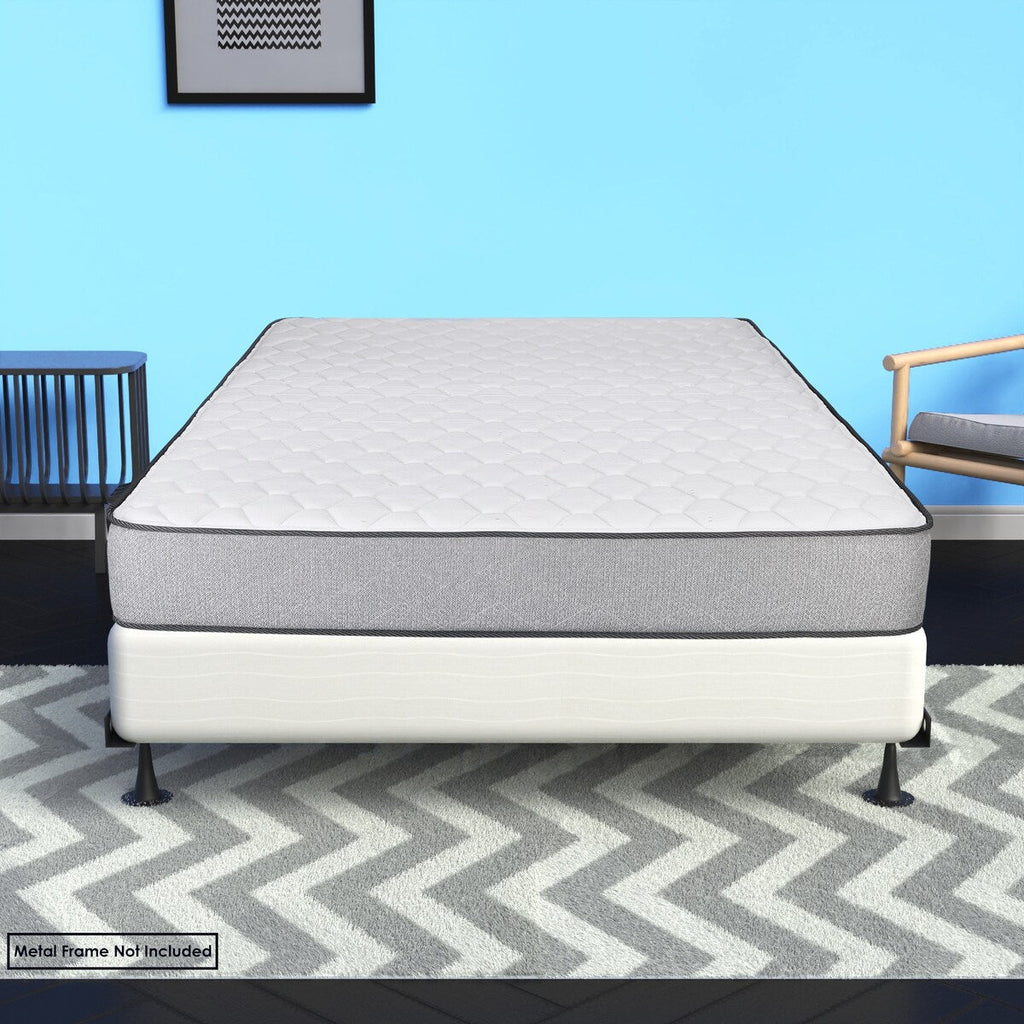 Sommier/sommier de 4,5 et 8 pouces, assemblage simple et facile, structure en bois robuste et durable pour soulager la pression