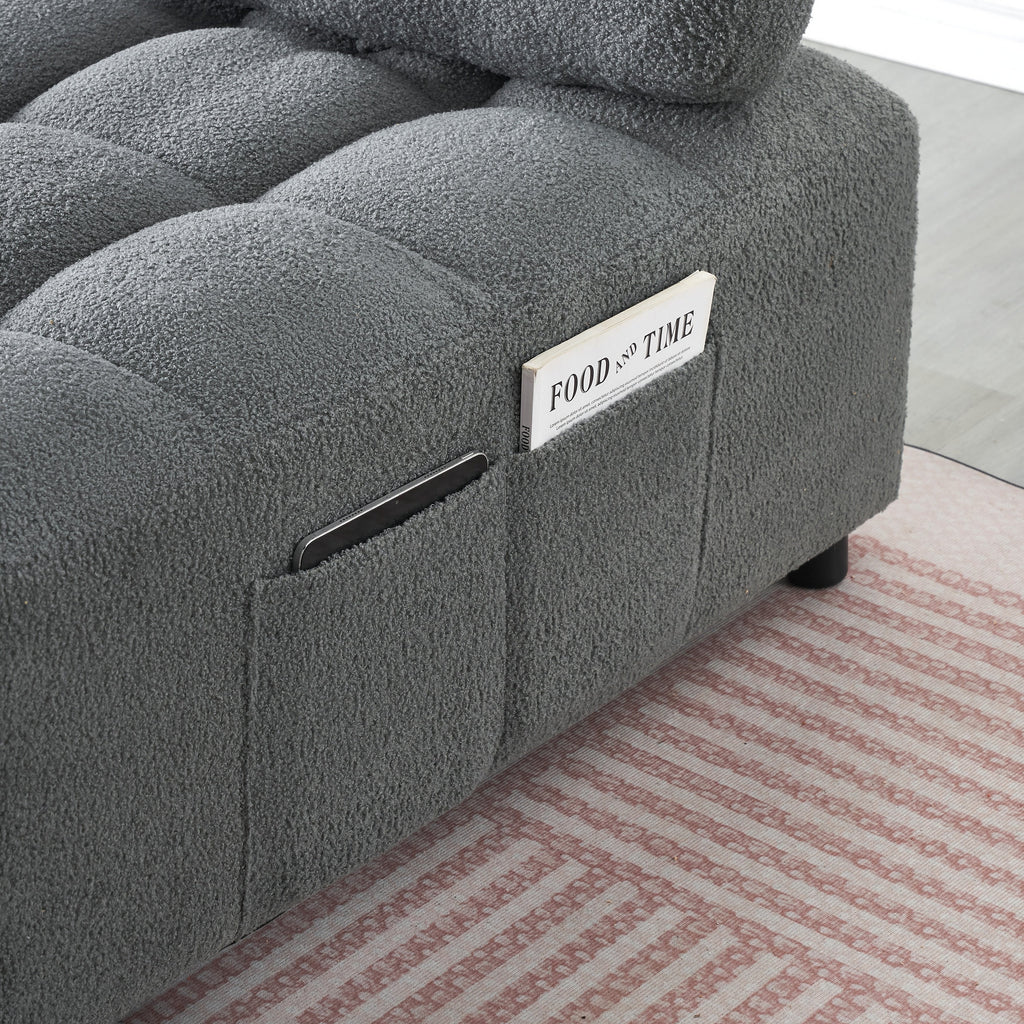 Canapé-lit convertible de 40,2 pouces pour salon ou bureau