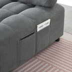 Canapé-lit convertible de 40,2 pouces pour salon ou bureau