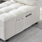 Canapé-lit convertible de 40,2 pouces pour salon ou bureau