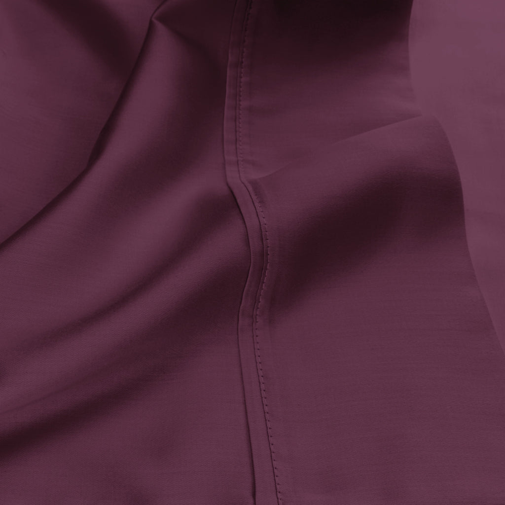 Parure de lit unie en coton égyptien 400 fils par Superior