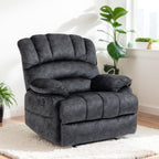 Fauteuil inclinable manuel surdimensionné 41 W, canapés inclinables extra larges