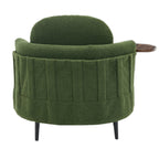 Fauteuil simple 42,5 avec repose-pieds mobile en forme de croissant