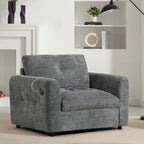 Fauteuil simple en chenille 42 x 33, siège large, double chargeur, 2 couleurs