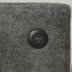 Fauteuil simple en chenille 42 x 33, siège large, double chargeur, 2 couleurs