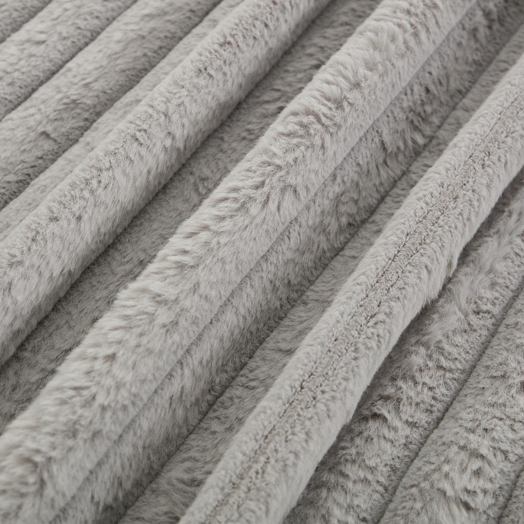 Chaise longue surdimensionnée en velours côtelé 47,7 avec pouf