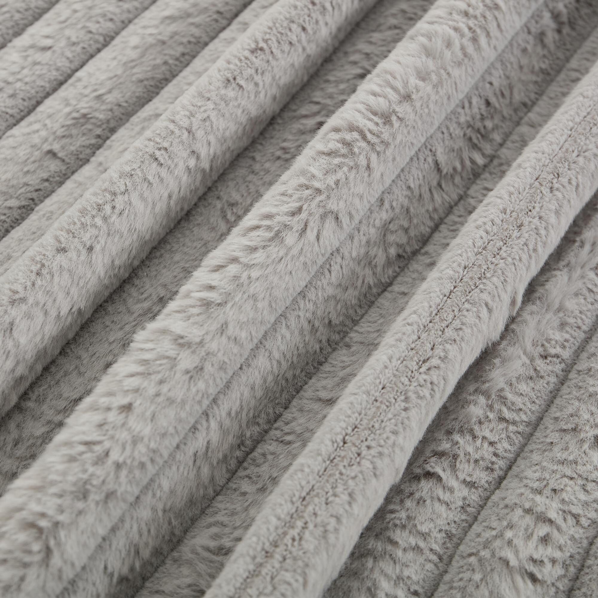 Chaise longue surdimensionnée en velours côtelé 47,7 avec pouf