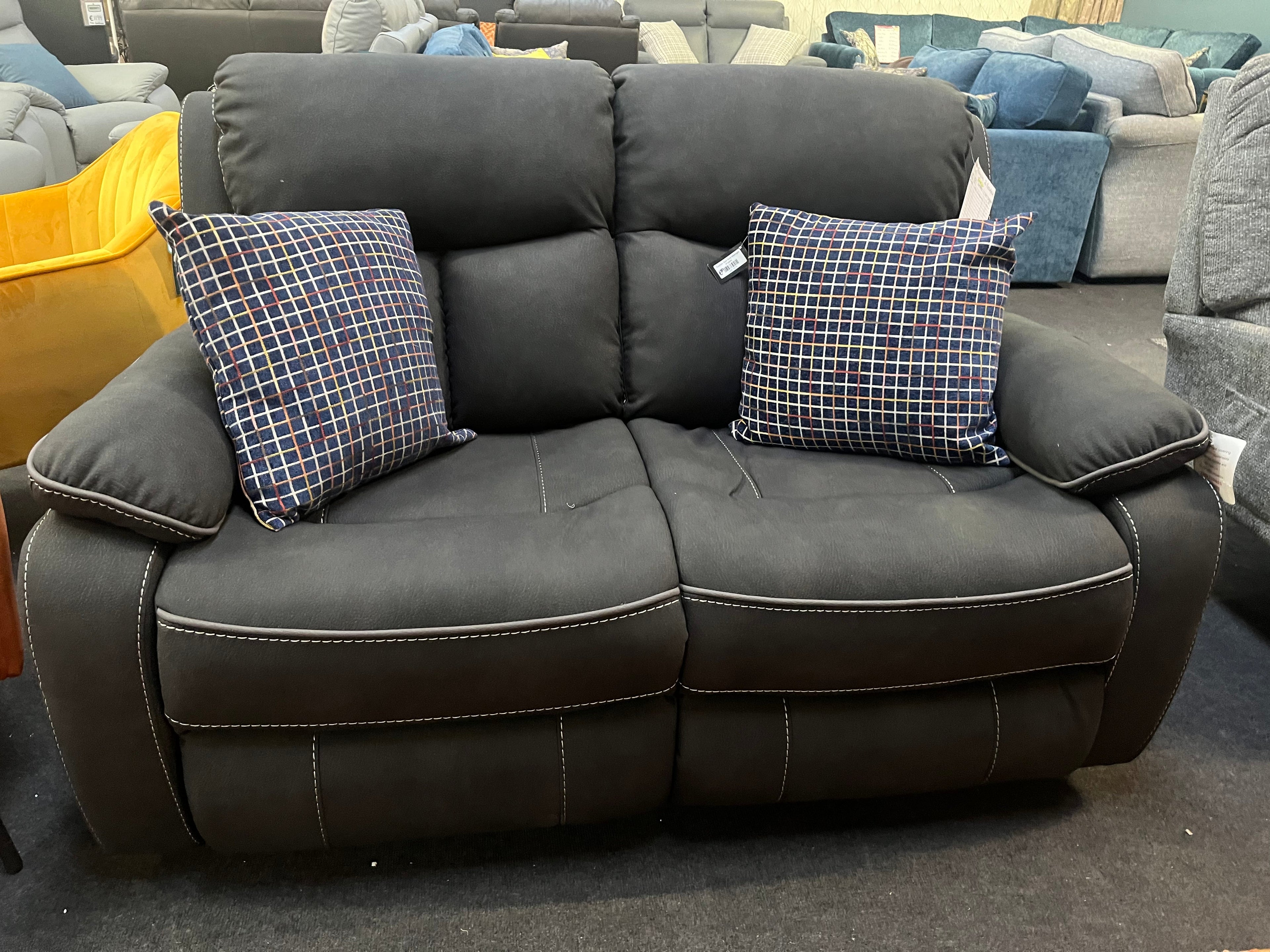 Ensemble de fauteuils inclinables en tissu lavable Farrah