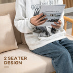 Canapé 48 places pour chambre à coucher, canapés modernes, petit canapé rembourré pour petit espace