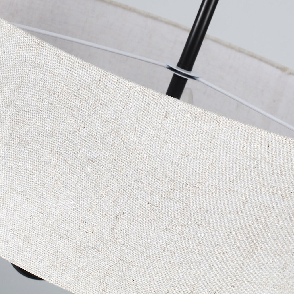 Plafonnier semi-encastré moderne à 5 lampes pour salle à manger, chambre à coucher, salon - N/A