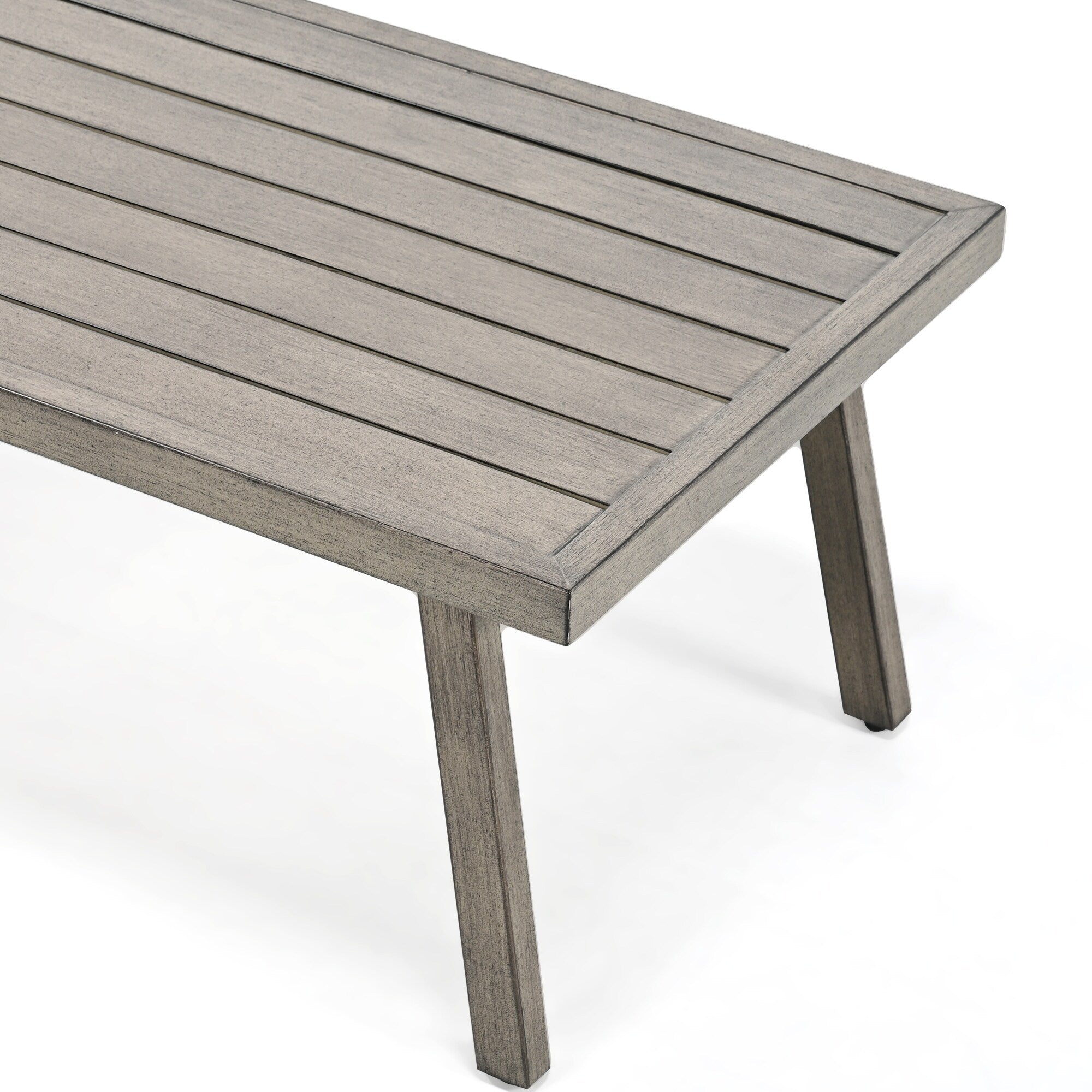Ensemble de salon de jardin en aluminium pour 5 personnes avec chaises pivotantes, table basse et coussins