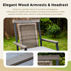 Ensemble de salle à manger de 5 pièces, 4 chaises de bar pivotantes en rotin ou 4 chaises de bar pivotantes en métal et 1 table de bar rectangulaire en métal