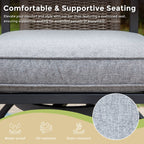 Ensemble de salle à manger de 5 pièces, 4 chaises de bar pivotantes en rotin ou 4 chaises de bar pivotantes en métal et 1 table de bar rectangulaire en métal