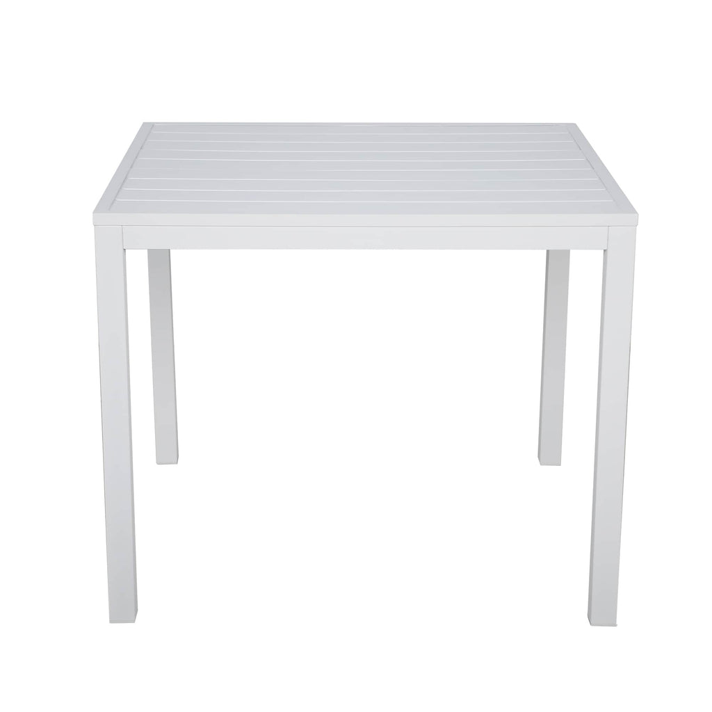 Ensemble de salle à manger d'extérieur en aluminium 5 pièces