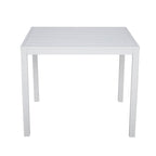 Ensemble de salle à manger d'extérieur en aluminium 5 pièces