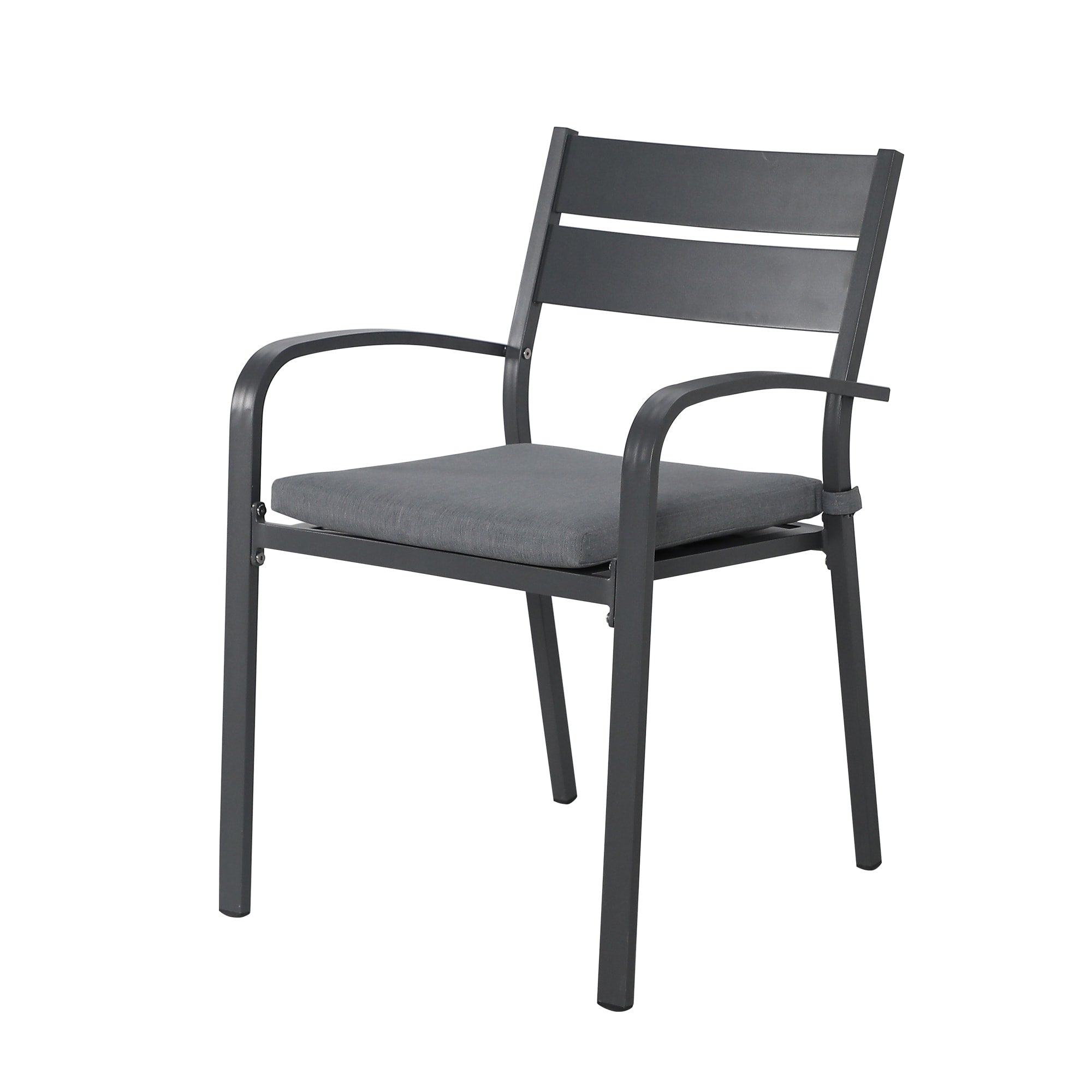 Ensemble de salle à manger d'extérieur en aluminium 5 pièces