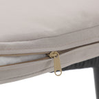 Ensemble de salle à manger d'extérieur en osier 5 pièces pour patio