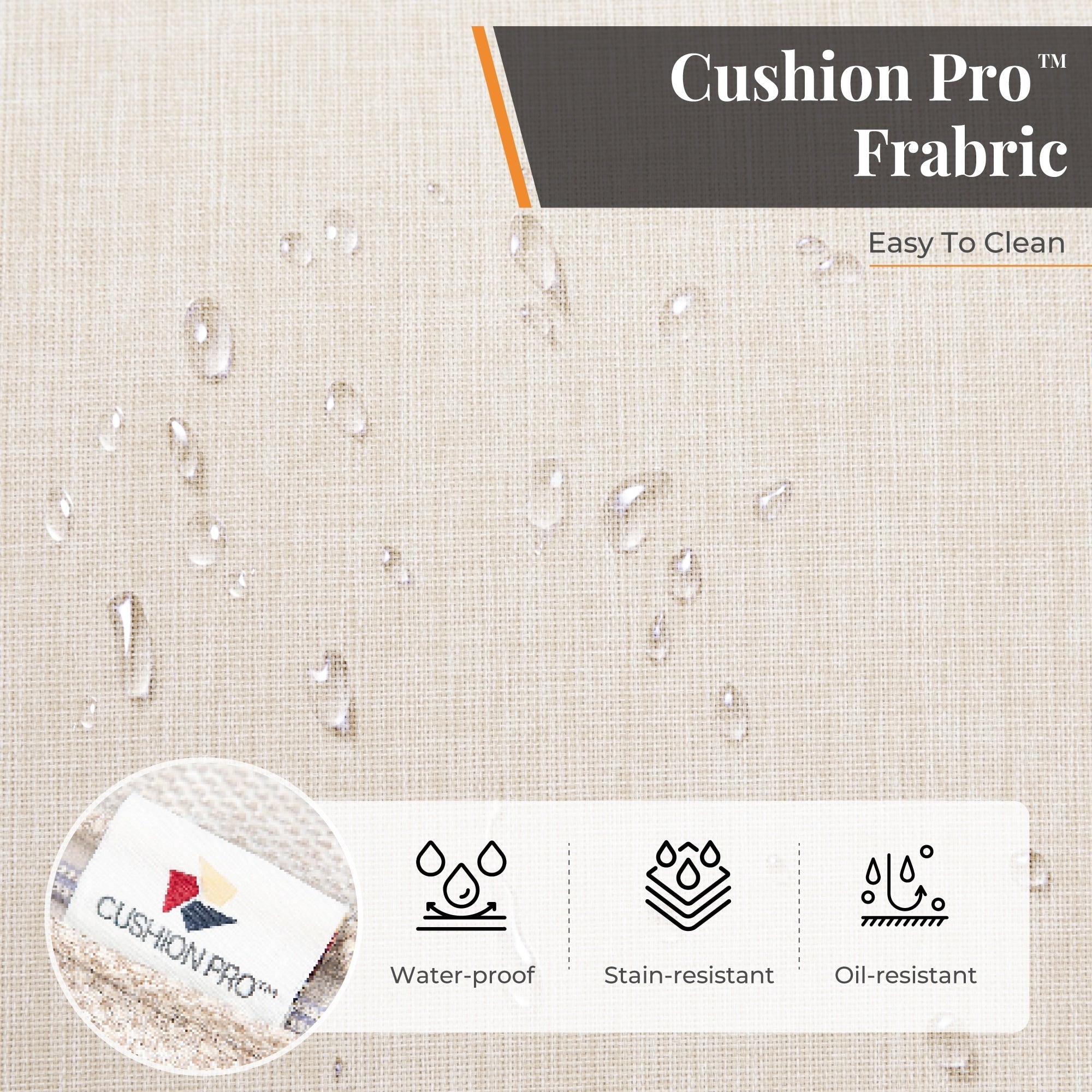 Ensemble de patio 5 pièces avec table ronde en métal de 42 pouces avec trou pour parasol et chaises en osier avec coussin