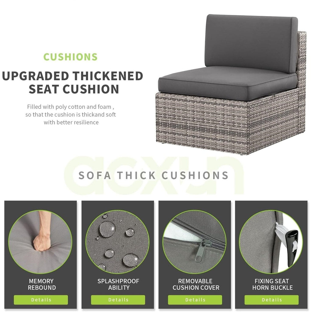 Ensembles de meubles de patio 5 pièces