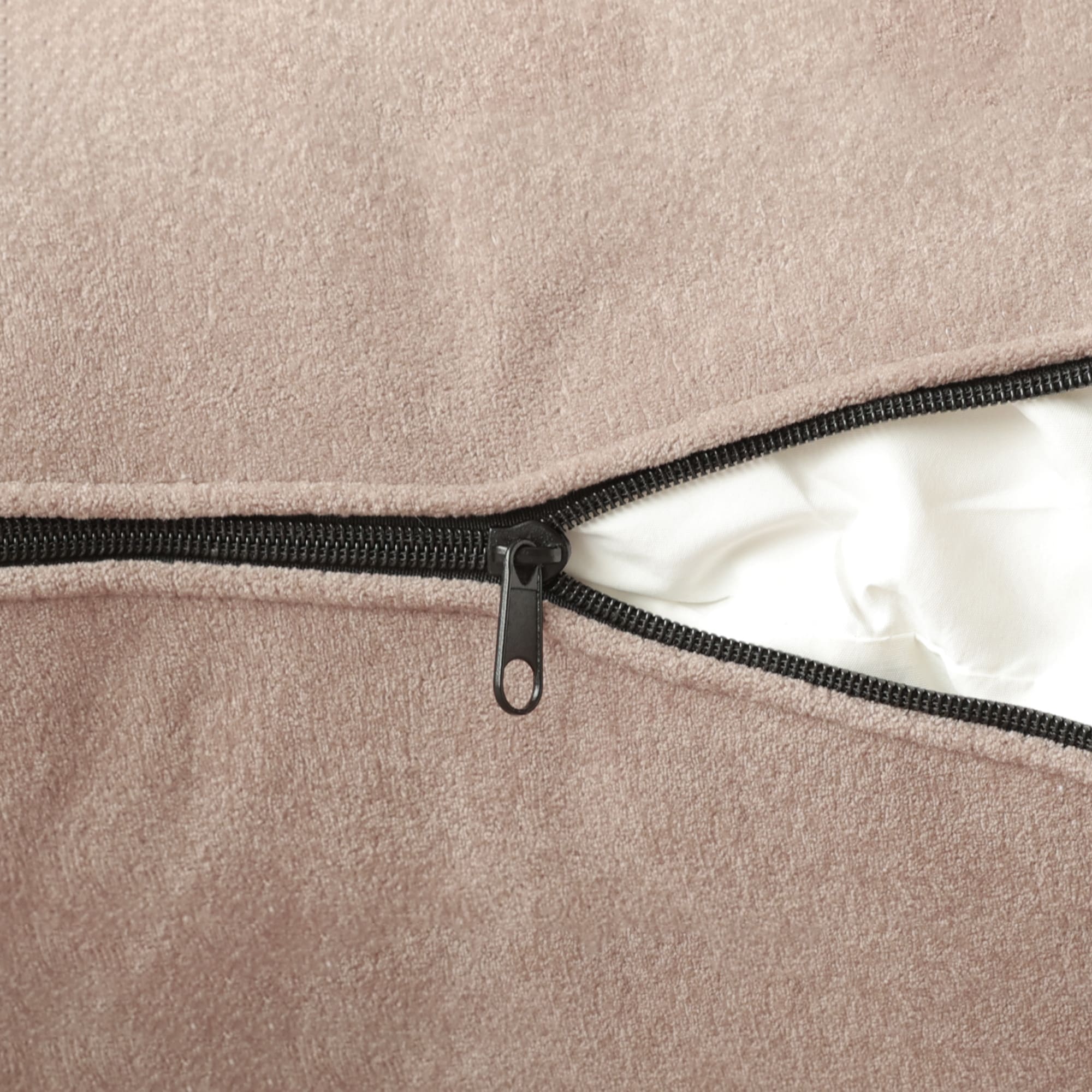 Canapé modulable en velours côtelé 5 places en forme de L avec plusieurs coussins