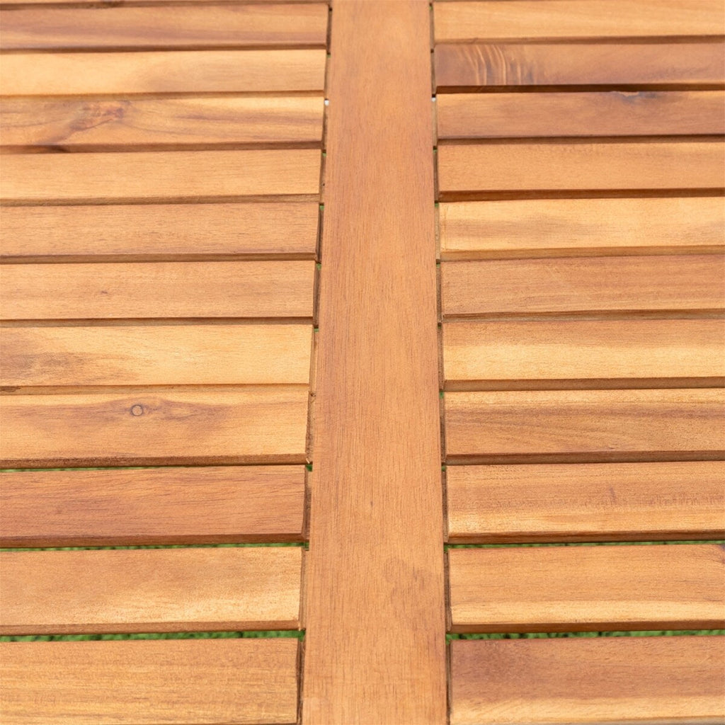 Ensemble de salle à manger d'extérieur en osier 5 pièces pour patio