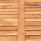 Ensemble de salle à manger d'extérieur en osier 5 pièces pour patio