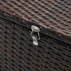 Ensemble de meubles de patio en osier de 5 pièces