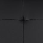 Canapé-lit convertible en polyuréthane 51,57 po avec 3 ports USB, capacité de charge de 181 kg et mécanisme de lit gigogne