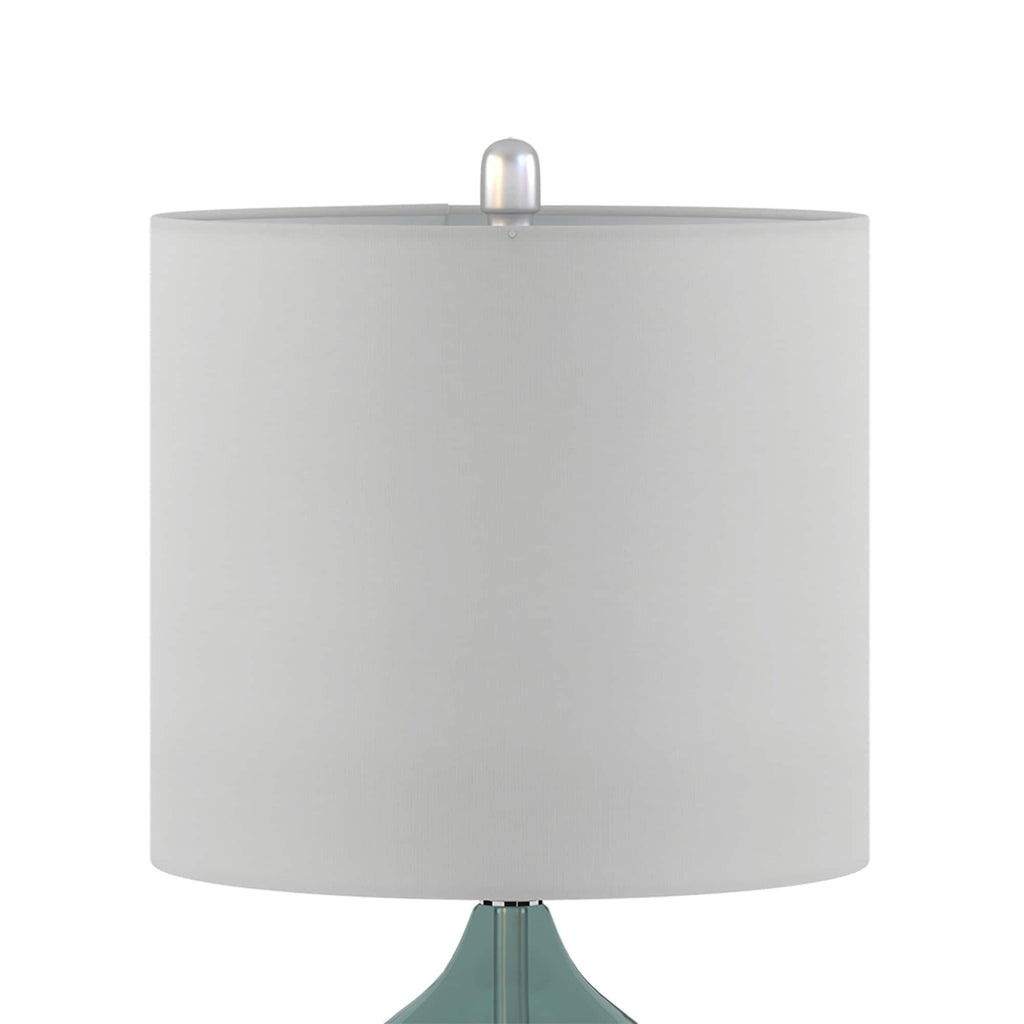 Lampe de table en verre courbé Ellipse, lot de 2