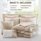 Ensemble de couette Josefina 8 pièces 510 Design