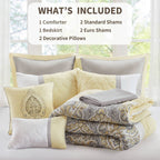 Ensemble de couette Josefina 8 pièces 510 Design