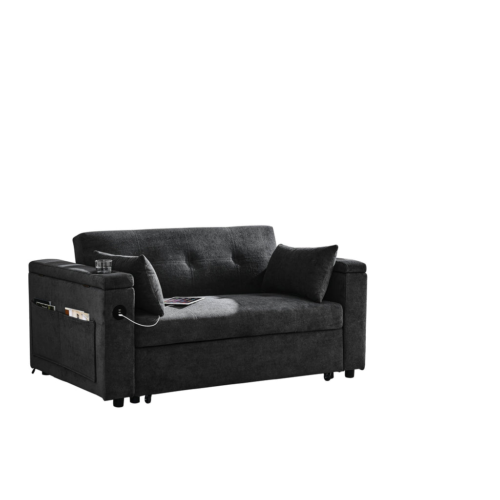 Canapé-lit gigogne 54 places Canapé-lit inclinable à deux places