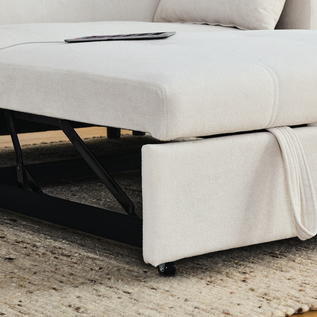 Canapé-lit gigogne 54 places Canapé-lit inclinable à deux places