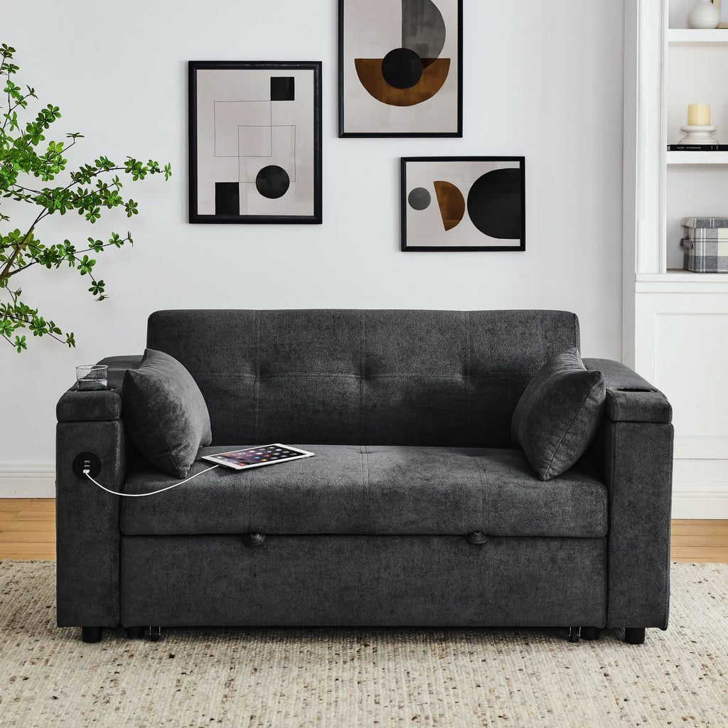 Canapé-lit gigogne 54 places Canapé-lit inclinable à deux places