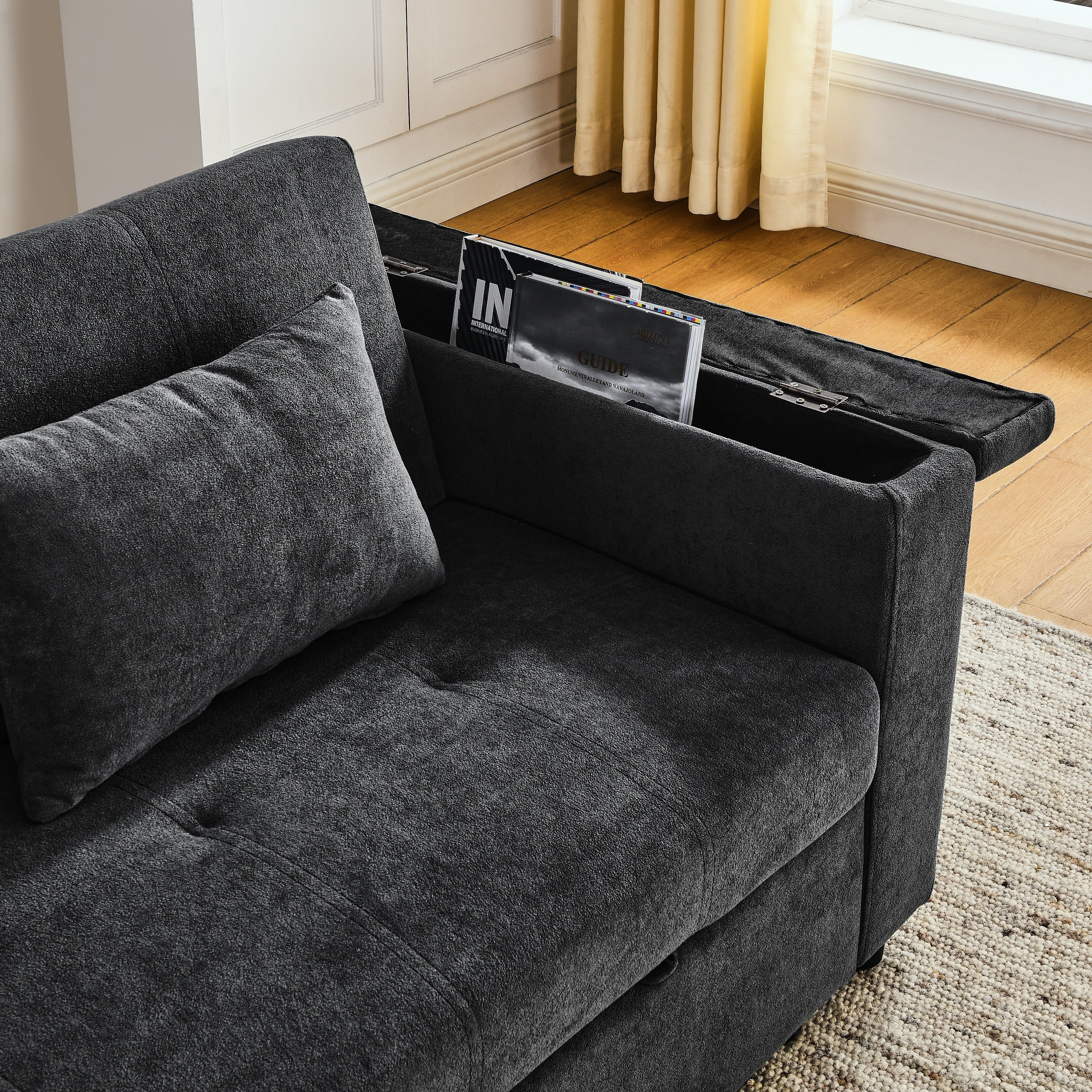 Canapé-lit gigogne 54 places Canapé-lit inclinable à deux places