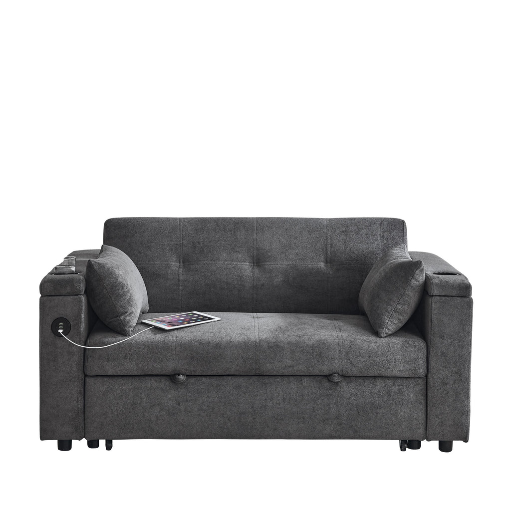 Canapé-lit gigogne 54 places Canapé-lit inclinable à deux places