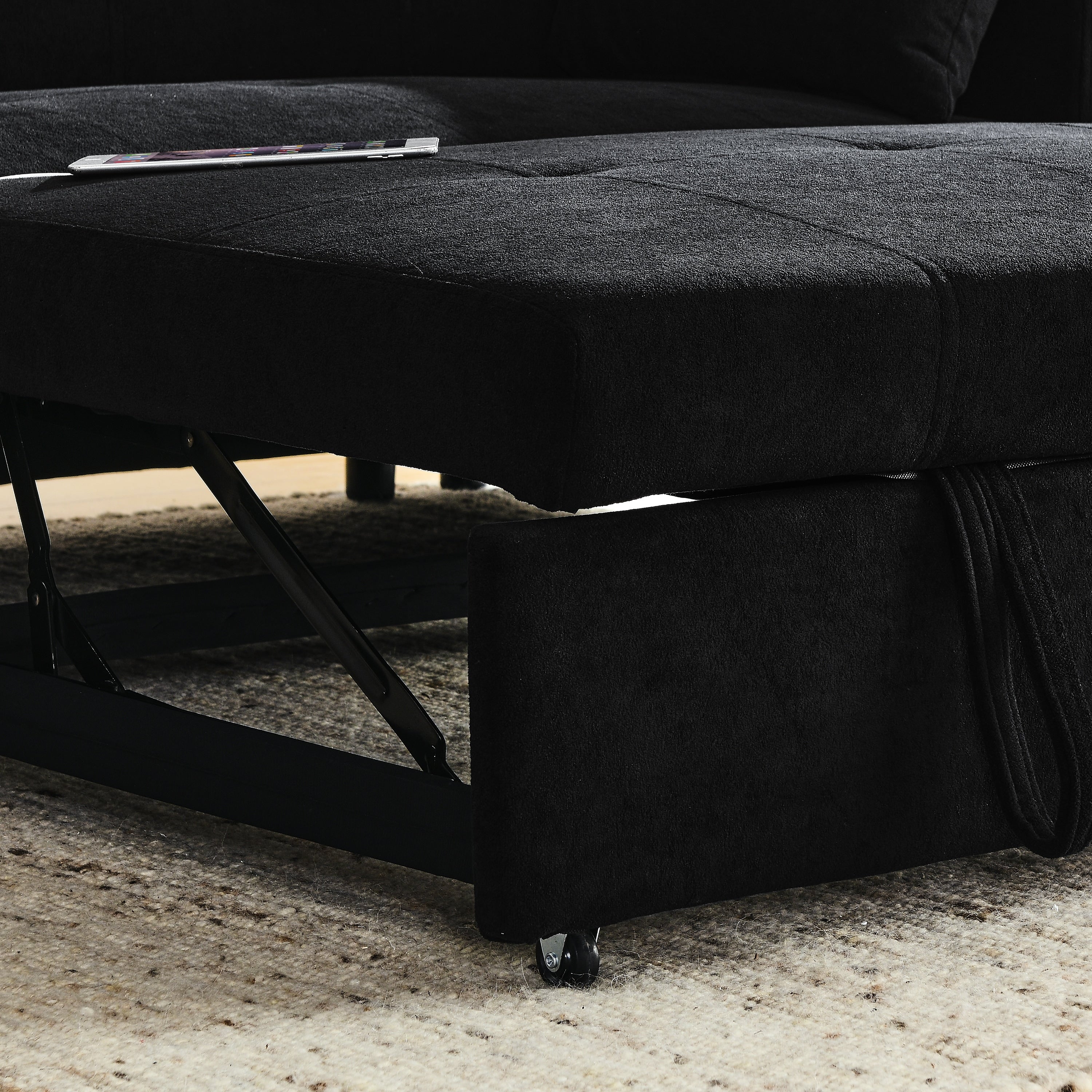 Canapé-lit gigogne 54 places Canapé-lit inclinable à deux places