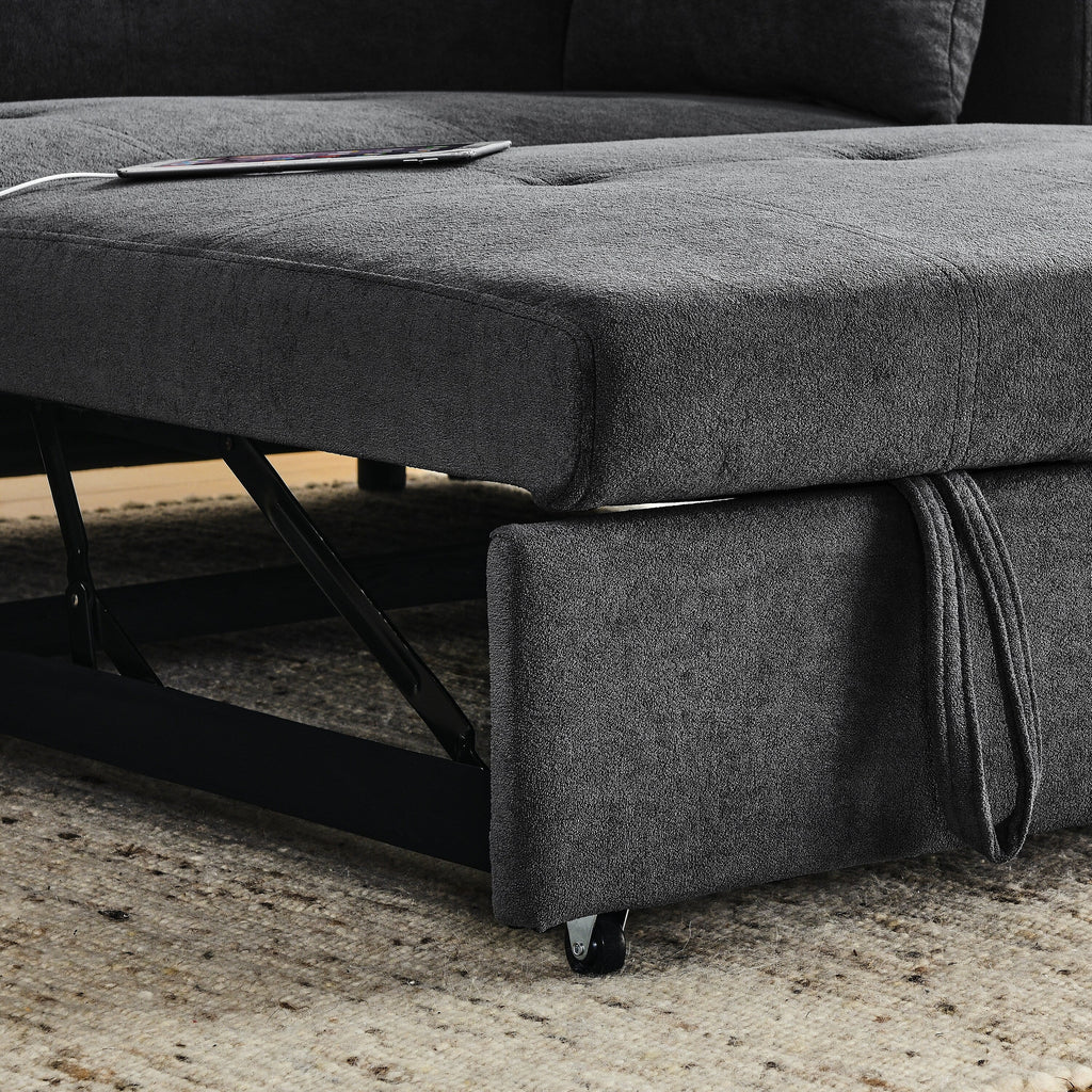 Canapé-lit gigogne 54 places Canapé-lit inclinable à deux places