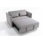 55 petits canapés causeuse en velours avec 2 coussins et dossier inclinable - 2 places