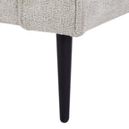 Canapé rembourré en tissu haute technologie avec 2 coussins pour le salon (56,69 €)