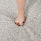 Canapé rembourré en tissu haute technologie avec 2 coussins pour le salon (56,69 €)