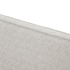 Canapé rembourré en tissu haute technologie avec 2 coussins pour le salon (56,69 €)