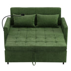 Canapé-lit gigogne en chenille de 56,9 W avec ports USB