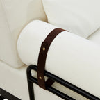 Canapé-lit 2 places de 59 pouces avec ports USB flexibles